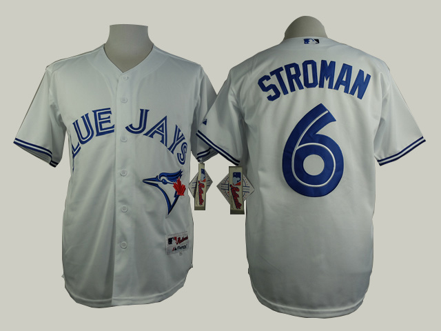 Toronto Blue Jays 6 Marcus Stroman white mlb Jerseys