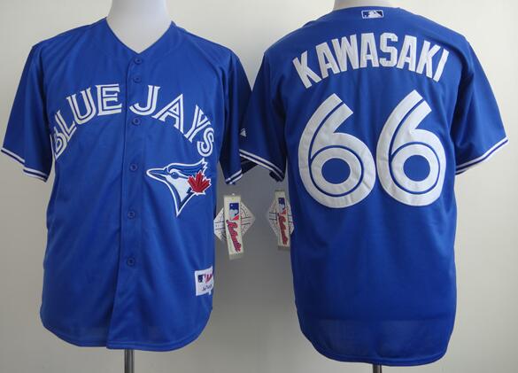 Toronto Blue Jays 66 Munenori Kawasaki blue men baseball mlb Jerseys