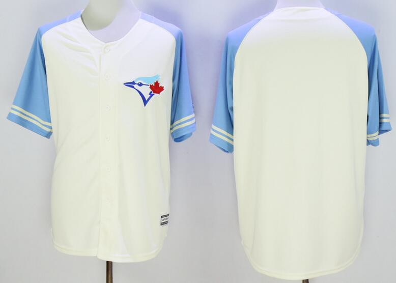 Toronto Blue Jays Blank white skyblue mlb baseball jerseys