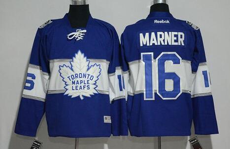 Toronto Maple Leafs 16 Mitch Marner Blue 2017 Centennial Classic Premier Player men 100th nhl ice hockey  jerseys