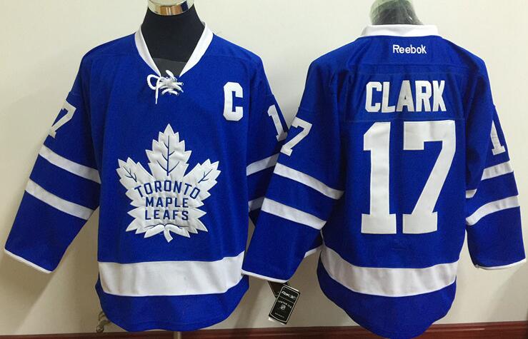 Toronto Maple Leafs 17 GLARK 1978 CCM Vintage Throwback men nhl ice hockey  jerseys CCM