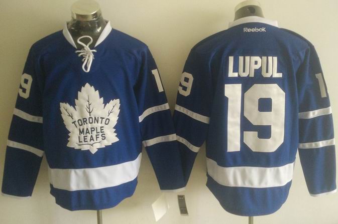 Toronto Maple Leafs 19 Joffrey Lupul blue men nhl ice hockey  jerseys