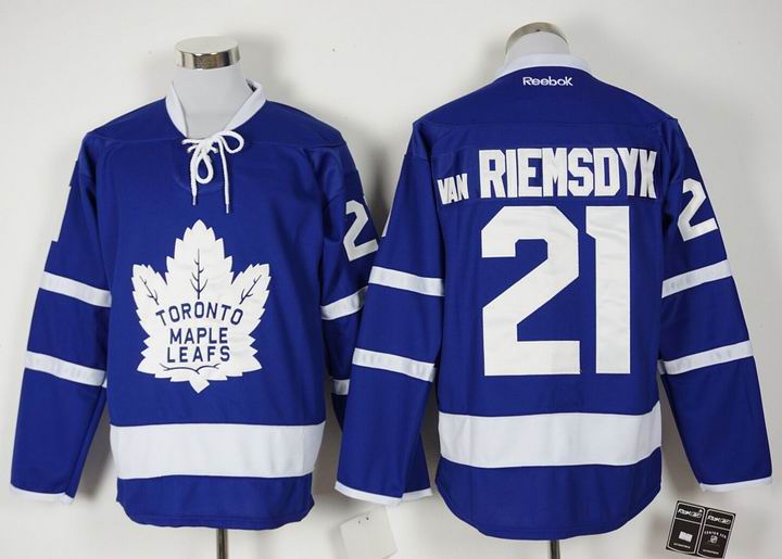 Toronto Maple Leafs 21 van Riemsdyk  blue men nhl ice hockey  jerseys