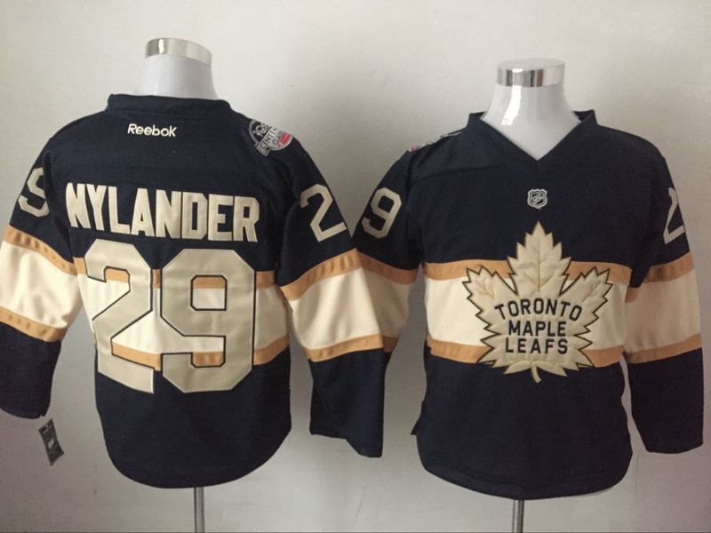 Toronto Maple Leafs 29 William Nylander black beige NHL Centennial jerseys