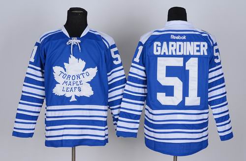 Toronto Maple Leafs 51 Jake Gardiner blue men nhl ice hockey  jerseys