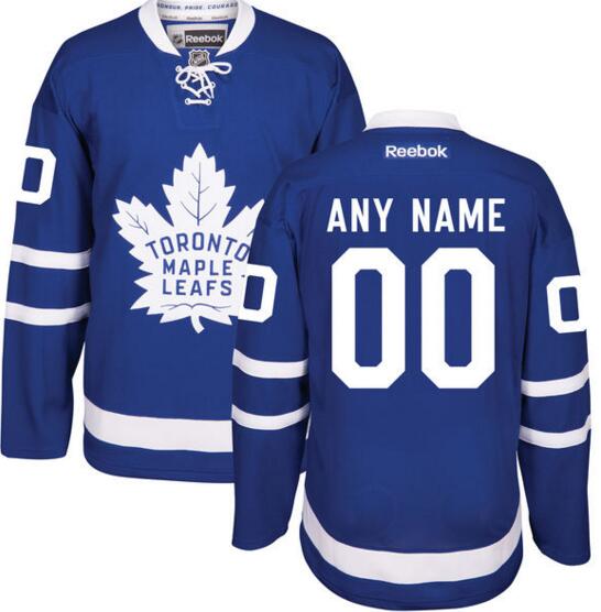 Toronto Maple Leafs Authentic Blue Home NHL Jerseys Custom any name number