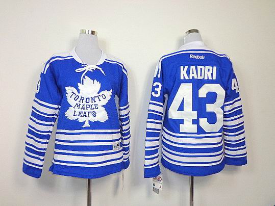 Toronto Maple Leafs Nazem Kadri Jersey 43 Blue women Jerseys