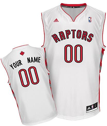 Toronto Raptors New white adidas Home Jersey custom any name number