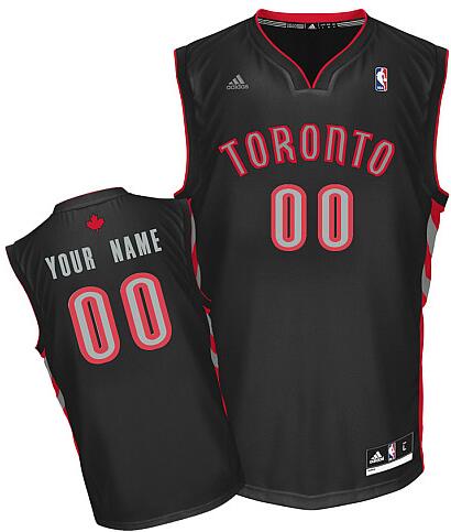 Toronto Raptors black Alternate Jersey custom any name number