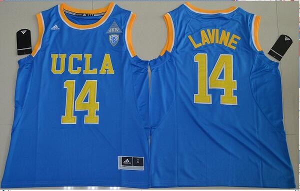 UCLA Bruins Zach LaVine 14 College Basketball Authentic Jersey - Blue