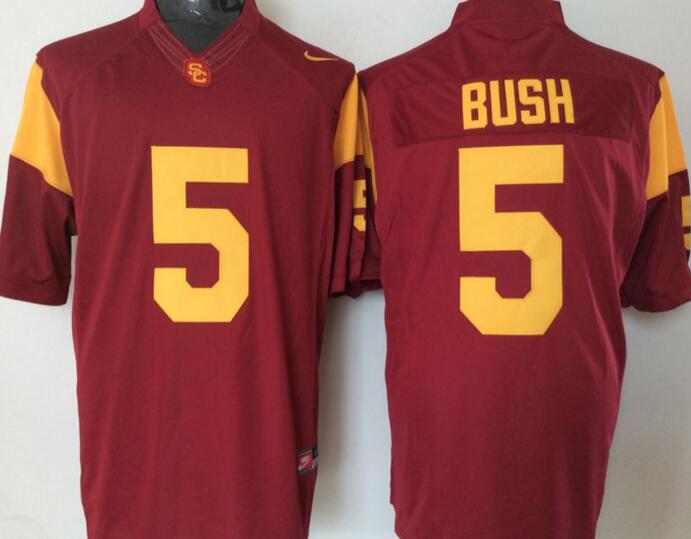 USC Trojans 5 Reggie Bush red men NCAA college Football Jerseys