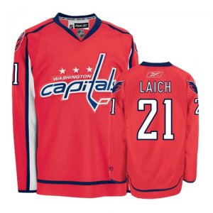 Washington Capitals 21 LAICH Red men nhl Jersey