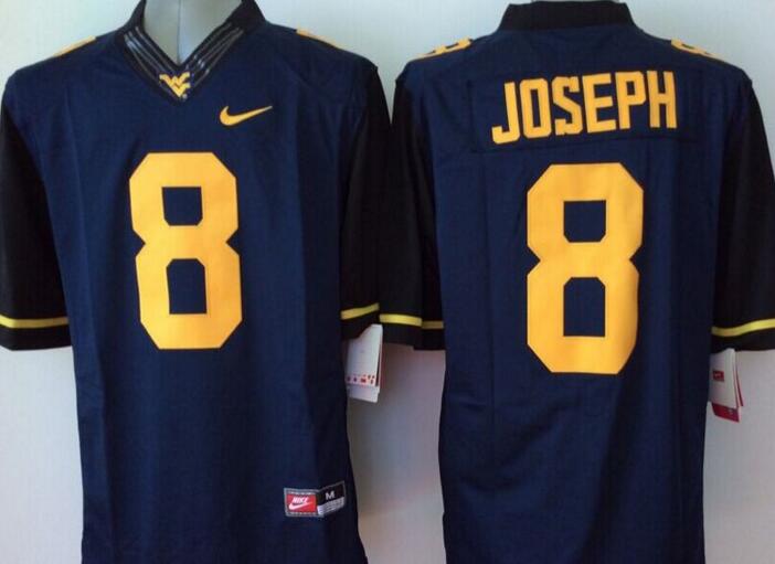West Virginia Mountaineers 8 joseph blue men NCAA college Football Jerseys West Virginia Mountaineers 8 joseph blue men NCAA college Football Jerseys