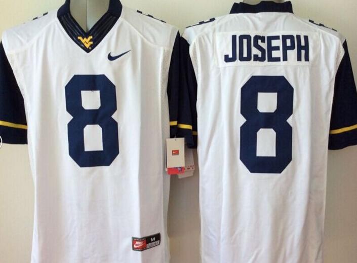 West Virginia Mountaineers 8 joseph white men NCAA college Football Jerseys