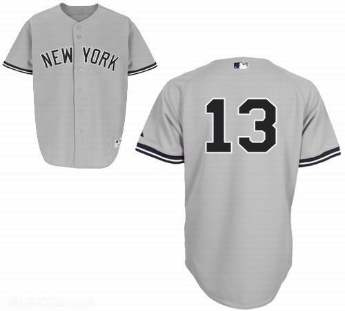 Youth New York Alex Rodriguez 13 lightgray Jersey