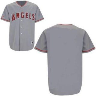 los angeles angels blank grey men baseball mlb jersey