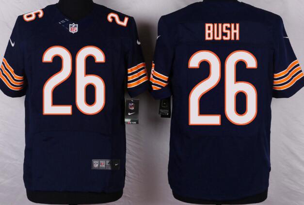 nike Chicago Bears 26 bush Blue elite NFL football Jerseys