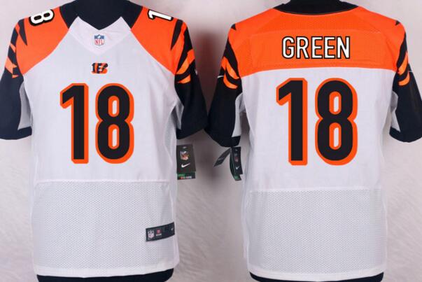 nike Cincinnati Bengals 18 A.J. Green white elite nfl football jerseys