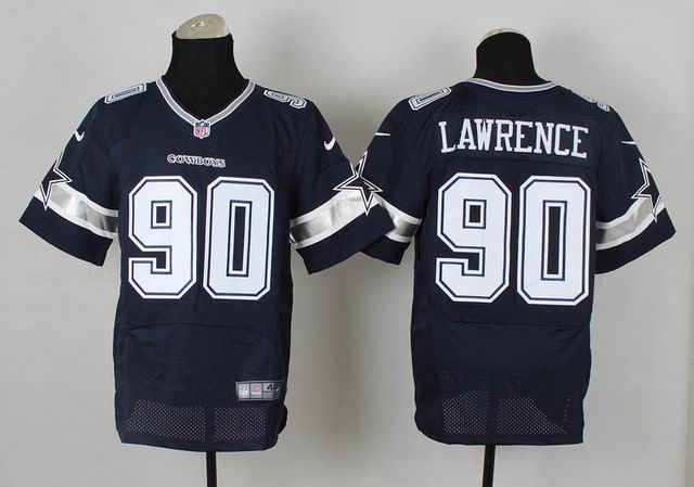 nike Dallas Cowboys 90 Demarcus Lawrence Dark Blue nfl jerseys