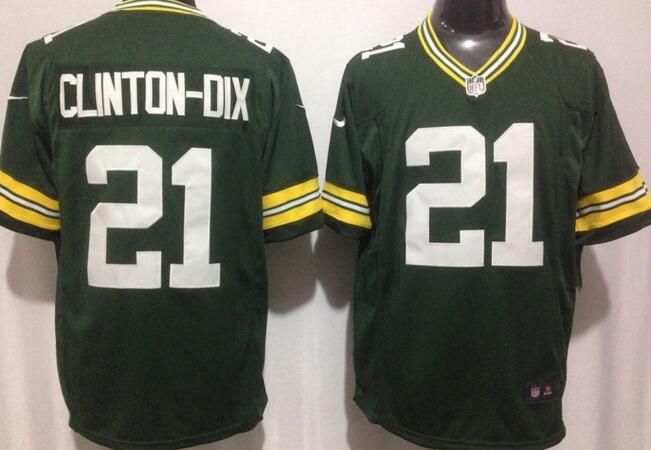 nike Green Bay Packers 21 Clinton-Dix game men nfl football jerseys