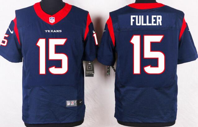 nike Houston Texans 15 Will Fuller Blue Elite 2016 Draft Pick Jersey