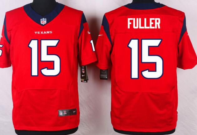 nike Houston Texans 15 Will Fuller red men Elite 2016 Draft Pick football Jersey