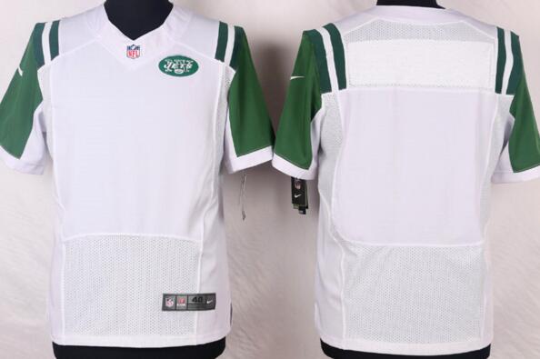 nike New York Jets blank white elite men nfl football jerseys