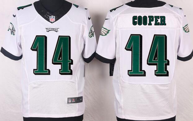 nike Philadelphia Eagles 14 Riley Cooper white nike elite nfl jersey