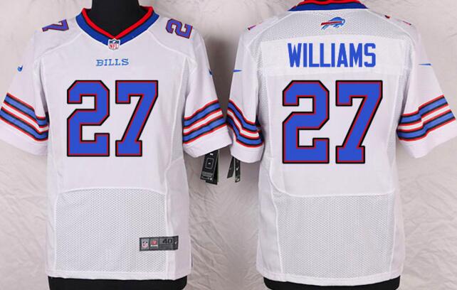 nike buffalo bills 27 williams elite white nfl jerseys