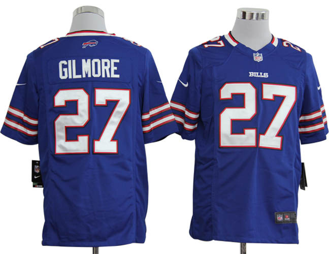 nike game jerseys Buffalo Bills GILMORE 27 blue NFL Jerseys