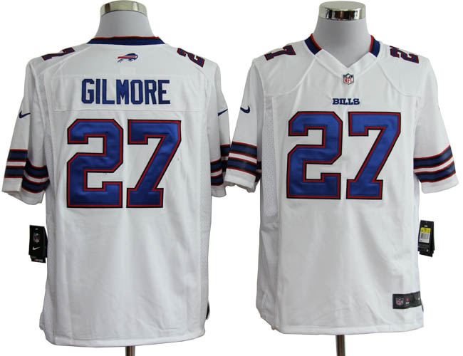 nike game jerseys Buffalo Bills GILMORE 27 white NFL Jerseys