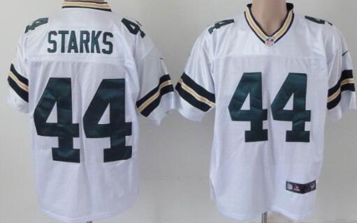 nike green bay packers 44 james starks elite white nfl jerseys