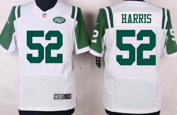 nike new york jets 52 David Harris men elite nfl football jerseys