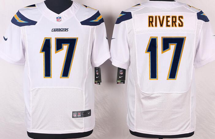 nike san diego chargers 17 philip rivers white Elite nfl jerseys