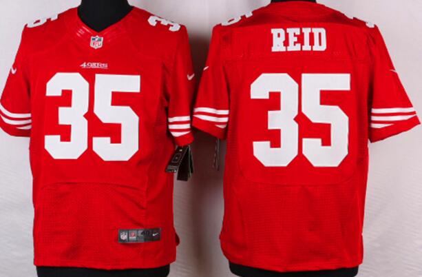 nike san francisco 49ers 35 Reid elite red nfl jerseys