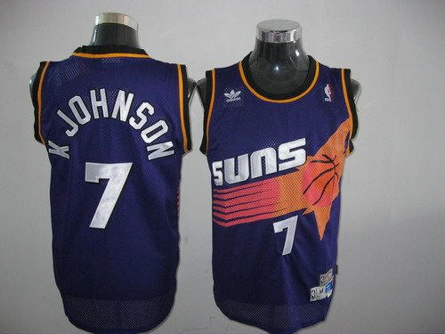 phoenix Suns 7  KJOHNSON purple nba  jerseys