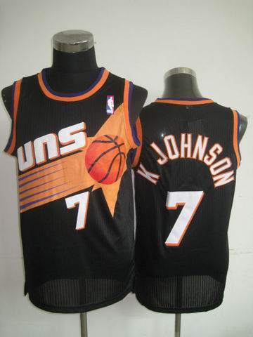 phoenix Suns 7 KJOHNSON black men basketball nba jerseys