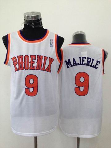 phoenix Suns 9 Majerle white men nba basketball jerseys