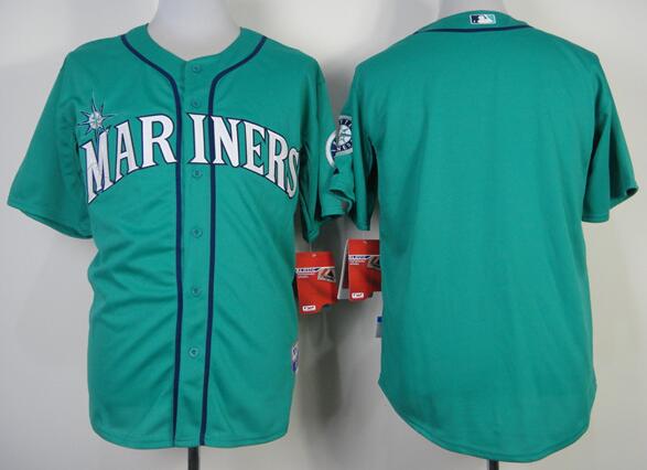 seattle mariners blank green baseball jerseys