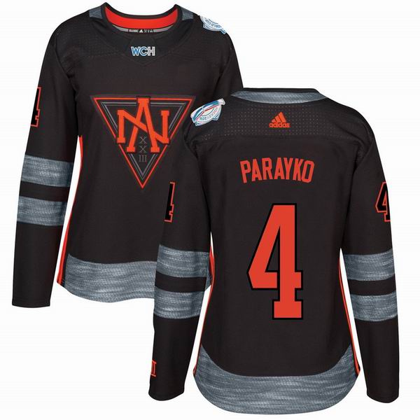 women 2016 The World Cup In North America #4 Colton Parayko Black NHL Jerseys