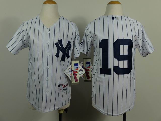 youth New York Yankees Masahiro Tanaka 19# White MLB Jersey