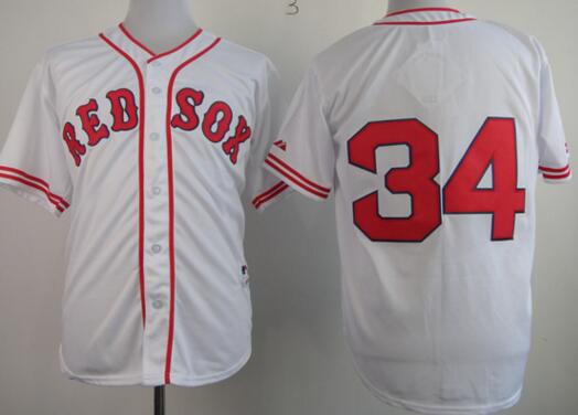 Boston Red Sox 34 David Ortiz white mlb jersey Boston Red Sox 34 David Ortiz white mlb jersey