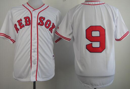 Boston Red Sox 9 White men baseball mlb Jerseys Boston Red Sox 9 White men baseball mlb Jerseys