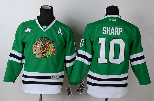 Chicago Blackhawks 10 Patrick Sharp Green nhl Jerseys Chicago Blackhawks 10 Patrick Sharp Green nhl Jerseys