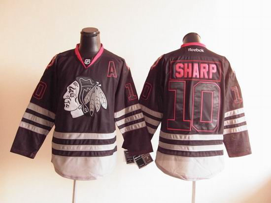 Chicago Blackhawks 10 Patrick Sharp black nhl hockey Jerseys Chicago Blackhawks 10 Patrick Sharp black nhl hockey Jerseys