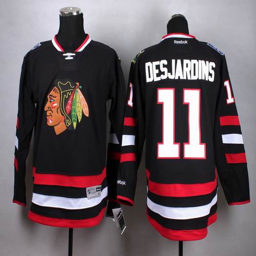Chicago Blackhawks 11 Andrew Desjardins black men nhl Ice Hockey Jerseys Chicago Blackhawks 11 Andrew Desjardins black men nhl Ice Hockey Jerseys