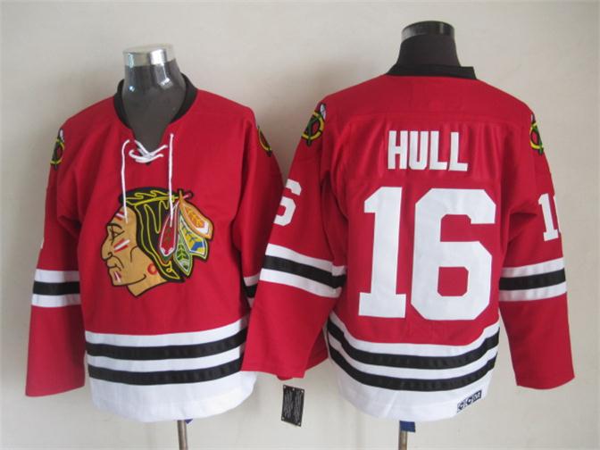 Chicago Blackhawks 16 Bobby Hull Red NHL hockey Jerseys Chicago Blackhawks 16 Bobby Hull Red NHL hockey Jerseys