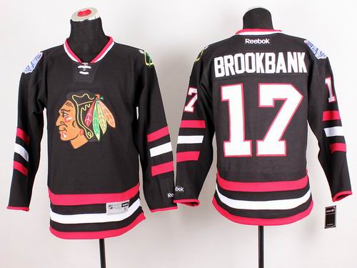 Chicago Blackhawks 17 BROOKBANK black Reebok nhl Jersey Chicago Blackhawks 17 BROOKBANK black Reebok nhl Jersey