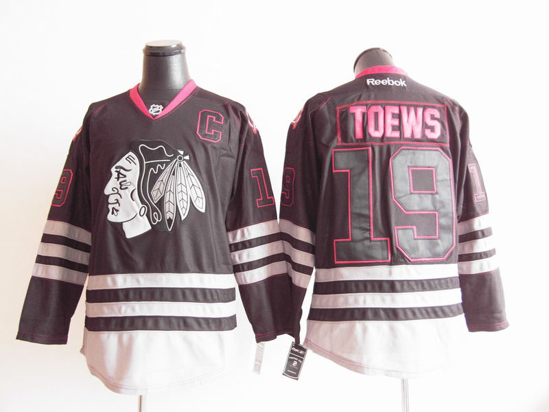 Chicago Blackhawks 19 Jonathan Toews black new nhl jersey Chicago Blackhawks 19 Jonathan Toews black new nhl jersey