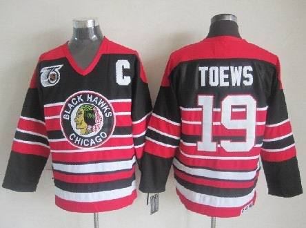 Chicago Blackhawks 19 TOEWS black red nhl hockey Jerseys Chicago Blackhawks 19 TOEWS black red nhl hockey Jerseys
